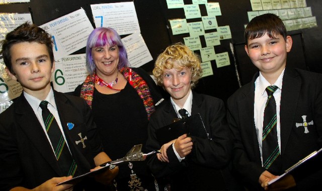 Poet helps pupils to perfect their performance of prose