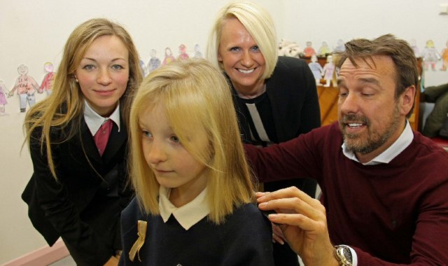 Lopped locks are destined to raise thousands of pounds for charity