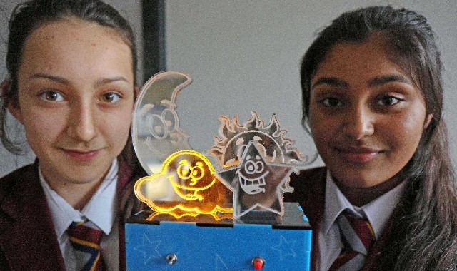 Pupils develop a nightlight to help autistic children sleep