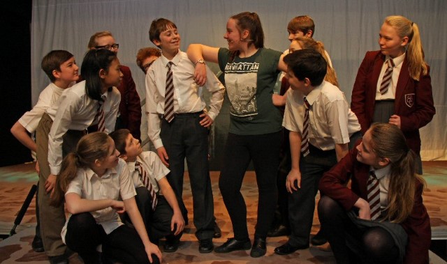 Students make their starring roles in Oliver production 