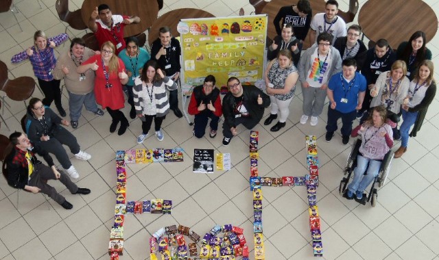 College students collect Easter eggs for refuge