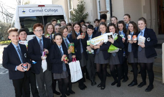 Pupils help the starving of war-ravaged Syria