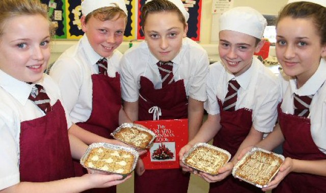 Pupils prepare for seasonal charity fair