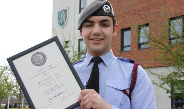 Northumberland cadet is flying high
