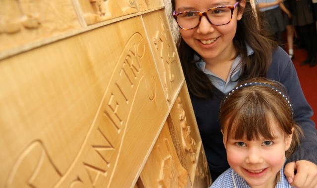 Carving club produce lasting legacy for school