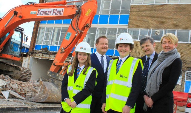 Students are placed in charge of demolition