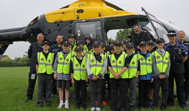 Academy welcomes Police Air Service 