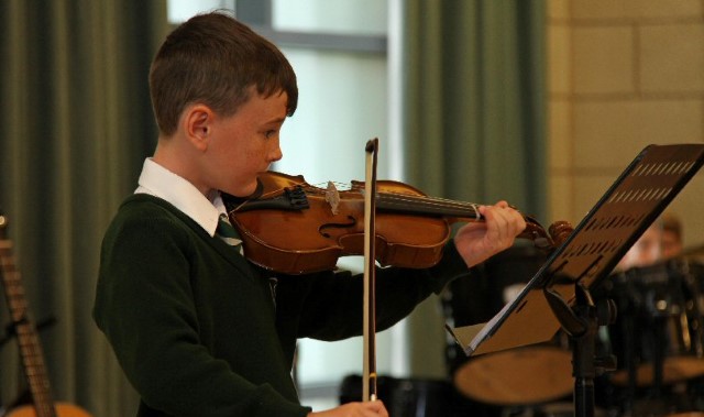 Young musicians stage a summer concert