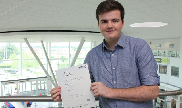 Student is rewarded for dedication to studies