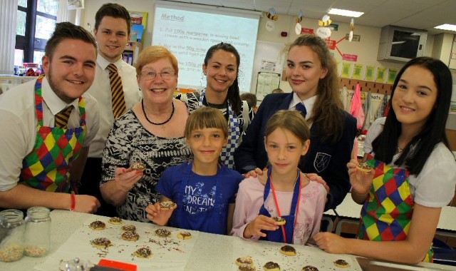 Chernobyl children visit Teesside school