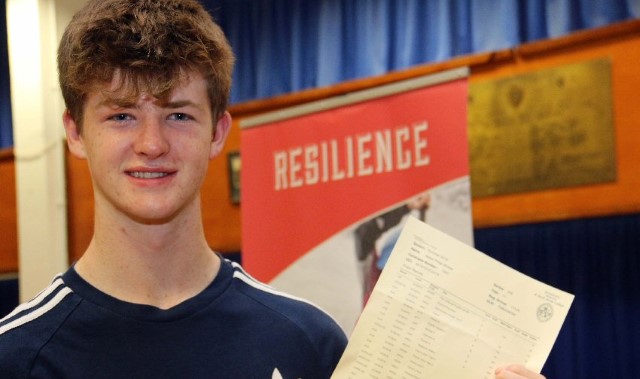 Runner secures top grades in his GCSEs
