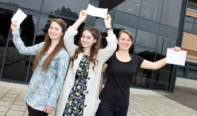 Sisters secure a triple whammy celebration