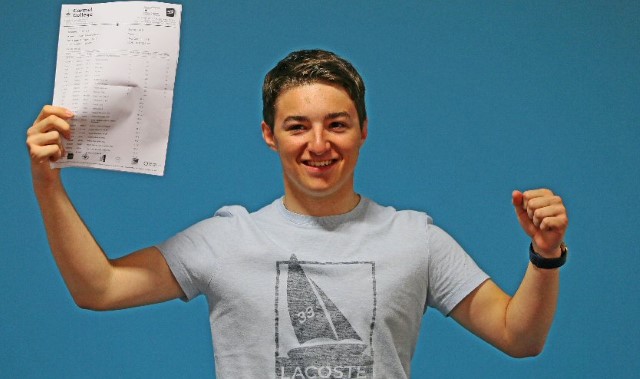 Young yachtsman sails through his GCSEs