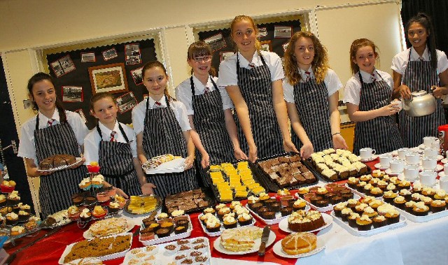 Bake off students rise to the challenge