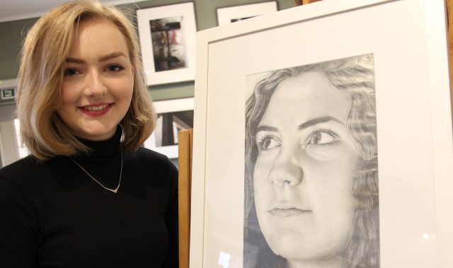 Artist sees work put on public display 