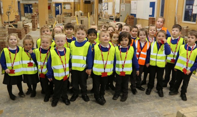 Darlington College plays host to reception children