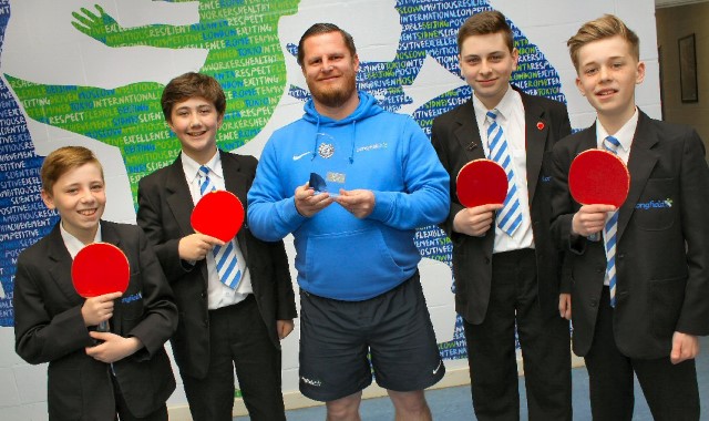 Sporting pupils compete on a national stage