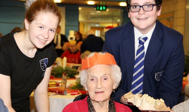 OAPs were treated as VIPs at school's Christmas tea party 