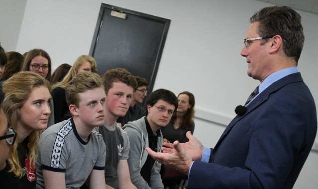 Sir Keir Starmer urges students to vote