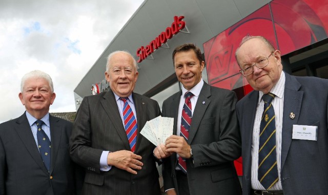 Motor dealer sponsors concert for servicemen 