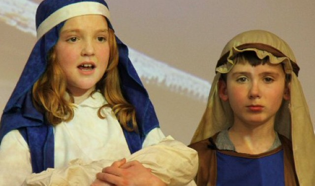 Star performers help charity with nativity play