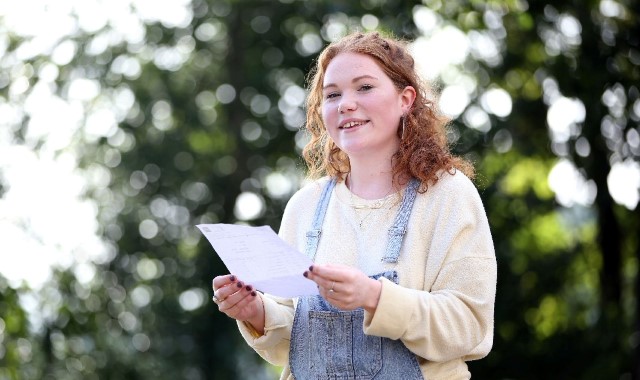 Beth bounces back with top A Level grades