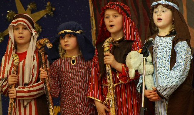 Nativity stars herald the start of Christmas