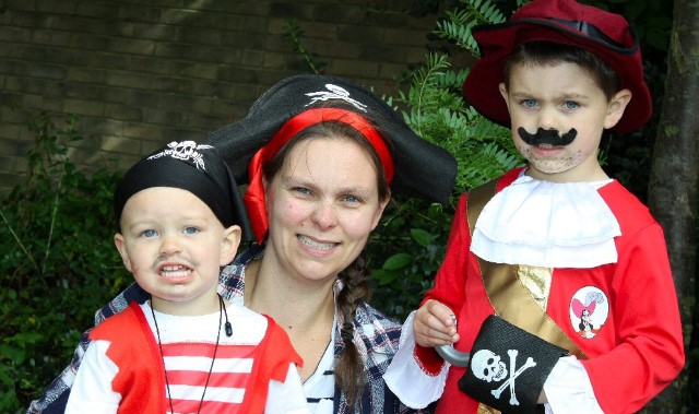 Swashbuckling seadogs walk for charity