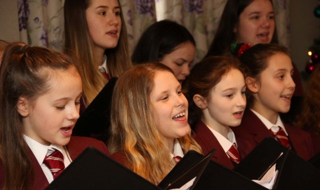 Choir performs for senior citizens