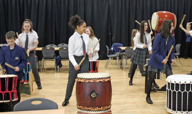 Pupils get a taste of the Orient