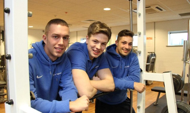 Training trio make it to finals of fitness instruction contest Training trio make it to finals of fitness instruction contest
