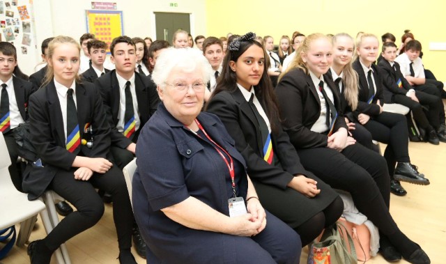 Holocaust survivor addresses Year 9 pupils