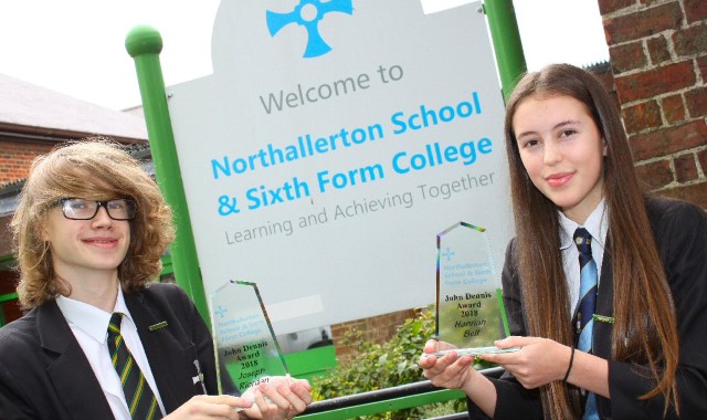 Year 11 students are recognised with award