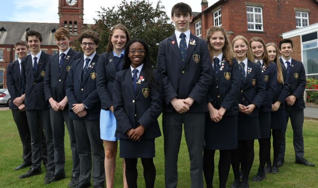 Grammar school appoints student officers 