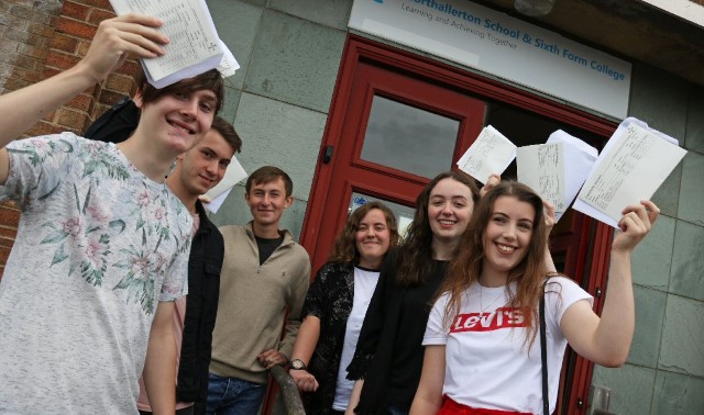 College celebrates top A-Level grades