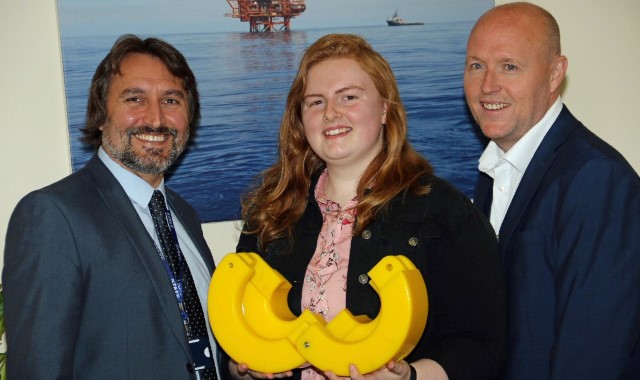 Student takes the plunge with subsea specialists
