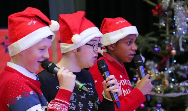 Students stage a Yuletide extravaganza 