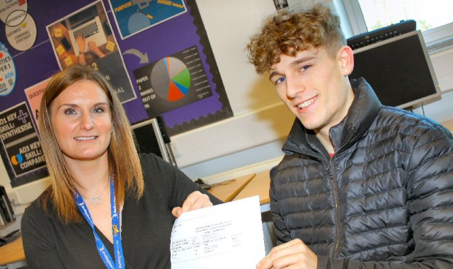 Re-sit students celebrate GCSE success