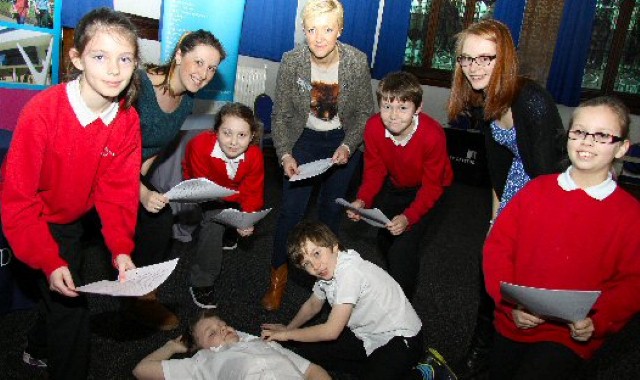 Pupils act up to help develop their knowledge of Shakespeare