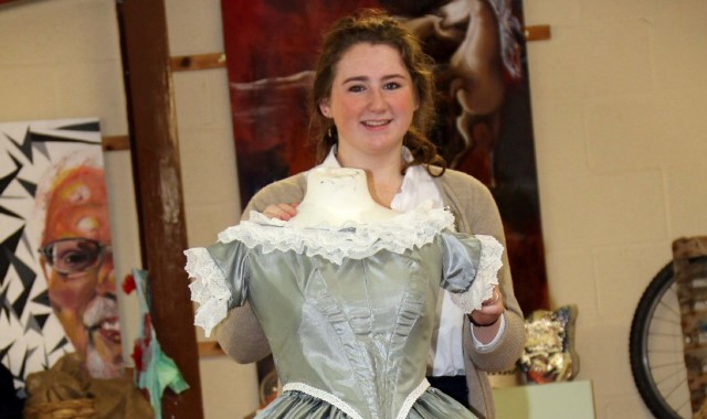 Pupils Hollywood inspired art takes centre stage