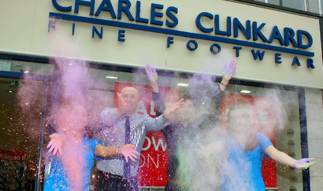 Clinkard's staff to make a colourful dash for hospice