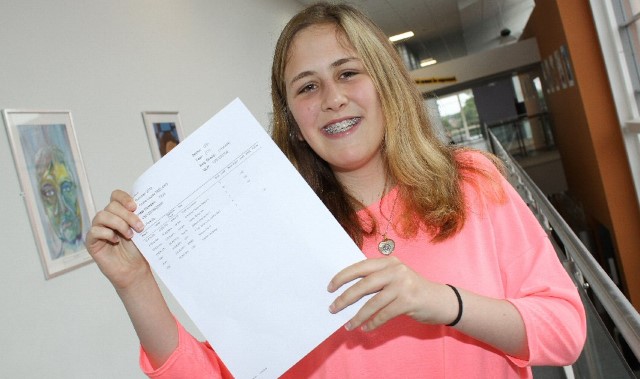 GCSE success for heart surgery pupil