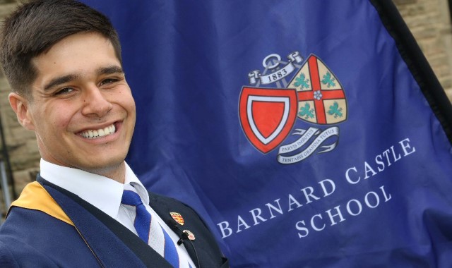 Barnard Castle head boy makes the grade