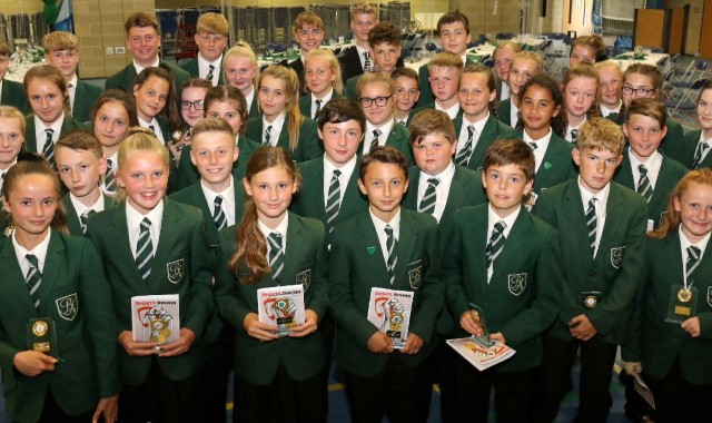 Athletes are recognised at sports dinner