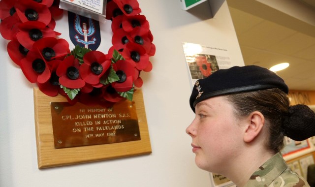 Academy marks Armistice Day