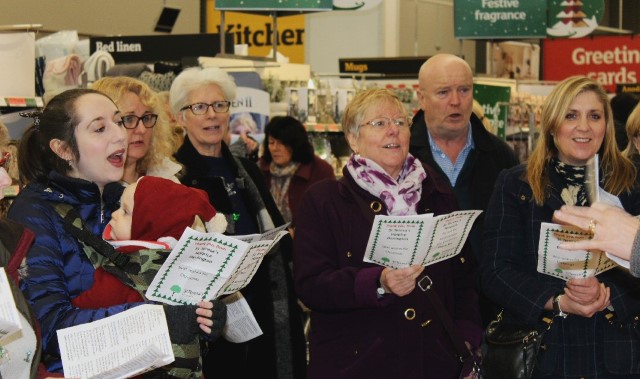 Hospice choir spreads some Christmas joy 