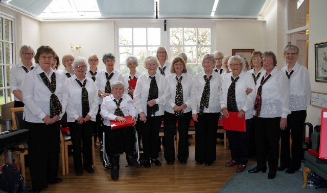Choir brightens hospice's day