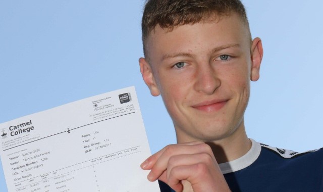 Carmel College celebrates exam results