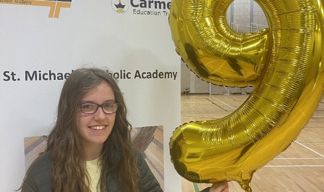 GCSE pupils are on cloud nine