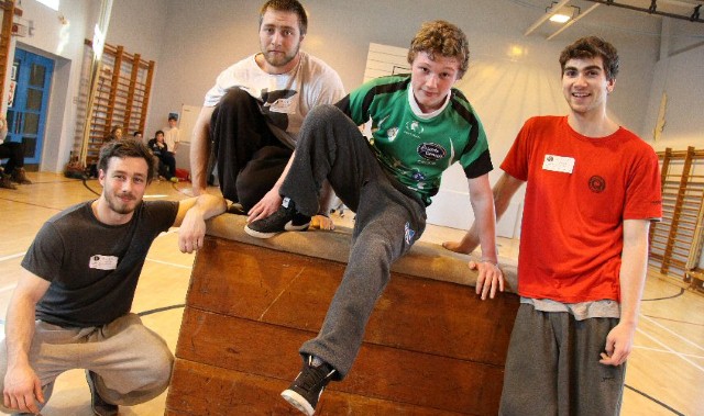 Pupils experience poetry in motion with Parkour 